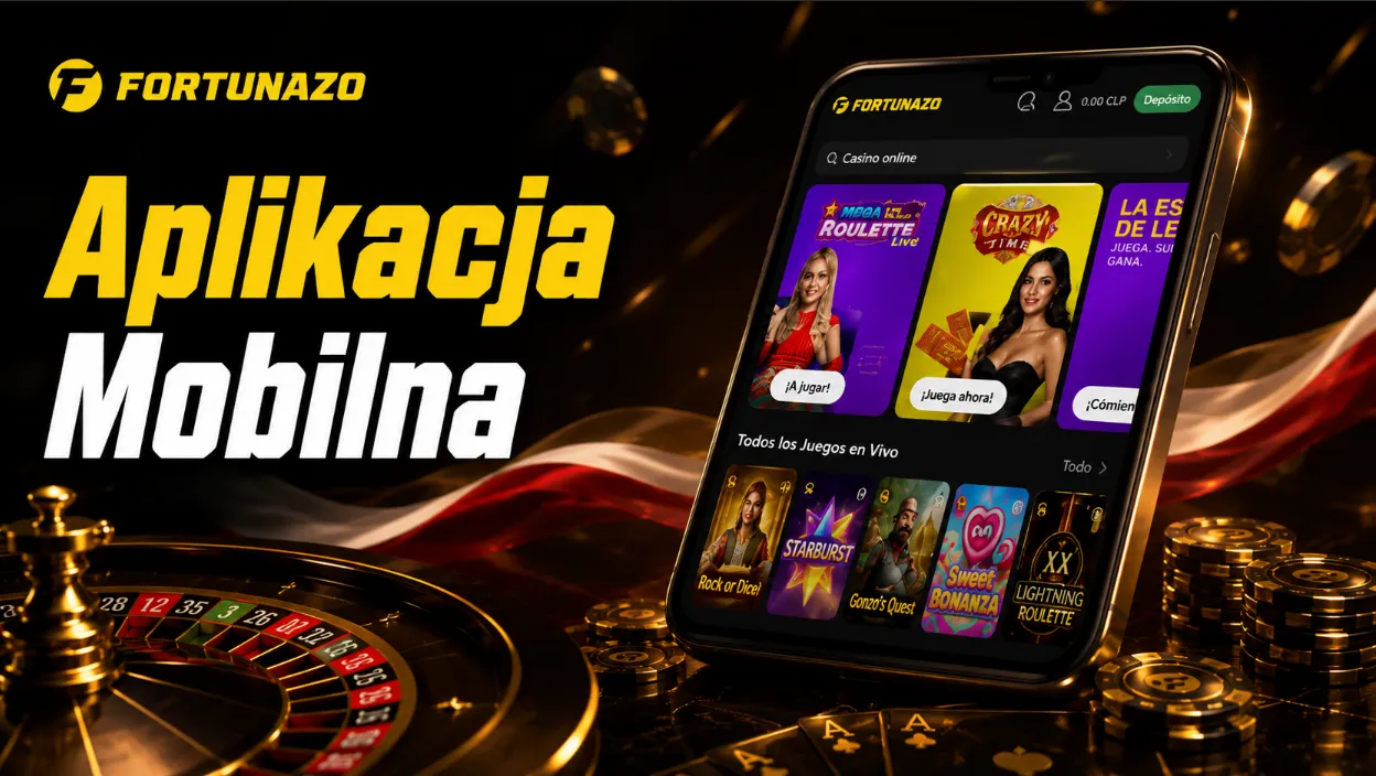 Fortunazo aplikacja do gry na telefonie